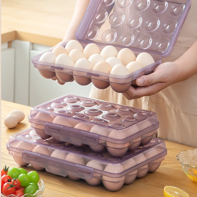 Hongxing Containers to Keep Eggs Fresh, Refrigerator Specific Egg Storage Box 1