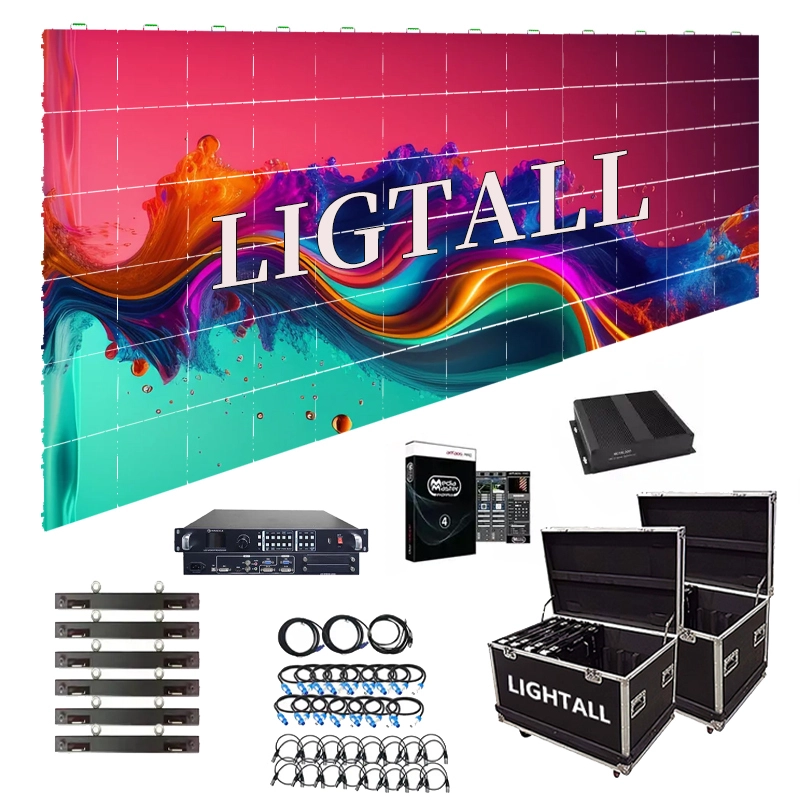 6x3m Led Video Wall System Indoor P3.91 Led Screen 19.68ftx9.84ft Led Display 1