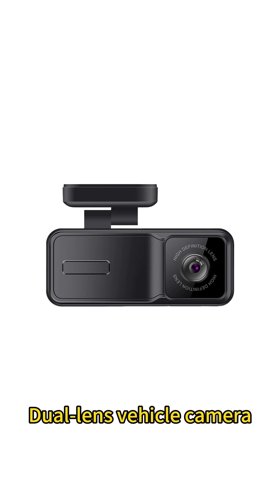 Caméra de surveillance de voiture à double objectif, détection radar de stationnement 24h/24 et 7j/7, avant et arrière, 6 MP, GPS, 4G, contrôle par application, enregistreur en direct 1