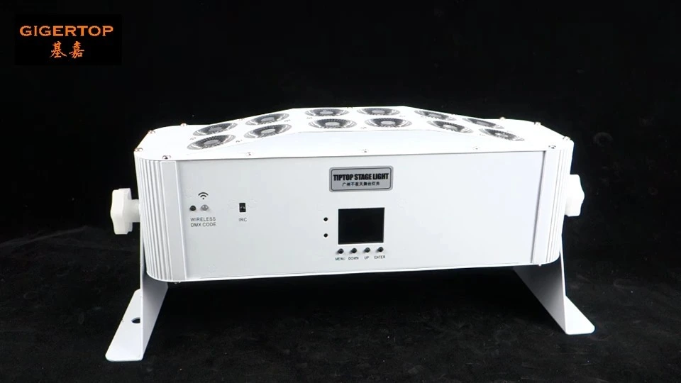 Wireless Led Wall Washer Lights 12x18W RGBWA UV 1