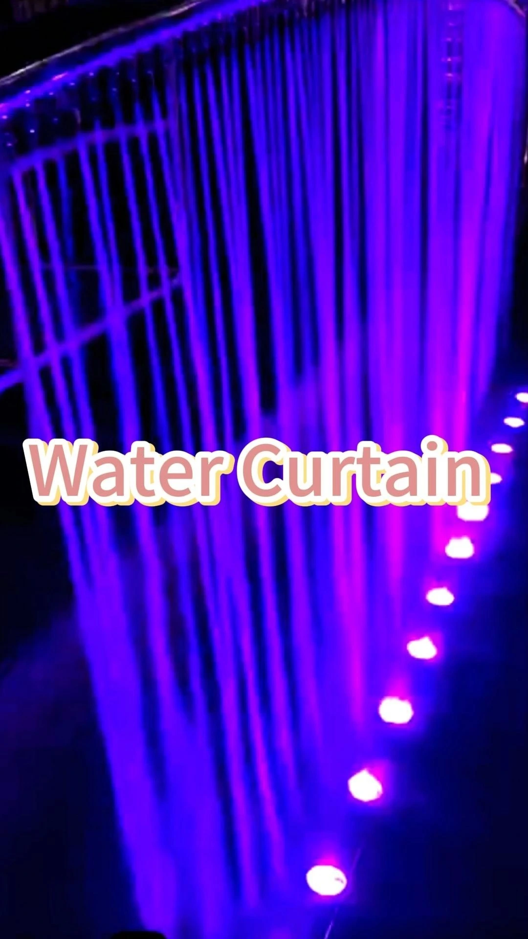 Water Crown Indoor Waterfall Feature for Hotel Lobby 1