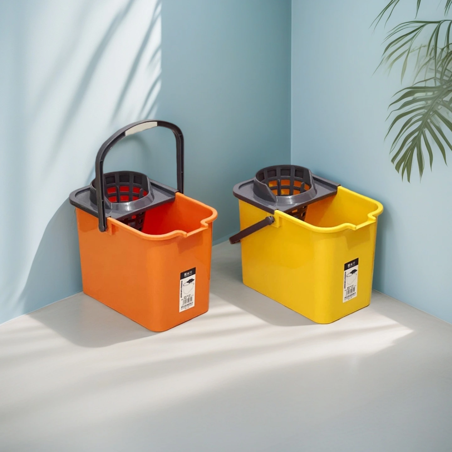 Hongxing Mop Bucket, Nordic 13 Liter Wheeled Household Mop Bucket 1