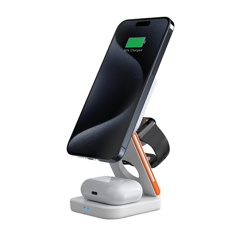 EQ04 15W 3 IN 1 Foldable Wireless charger 1