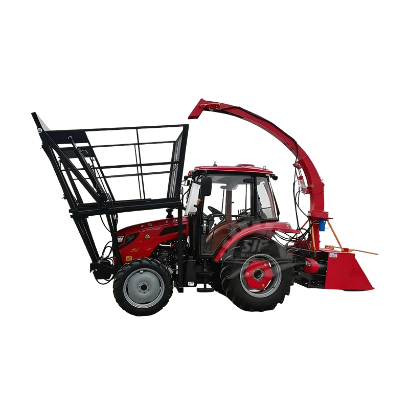 Ensileuse de maïs montée sur tracteur 4QX-1200 pour usage agricole 1