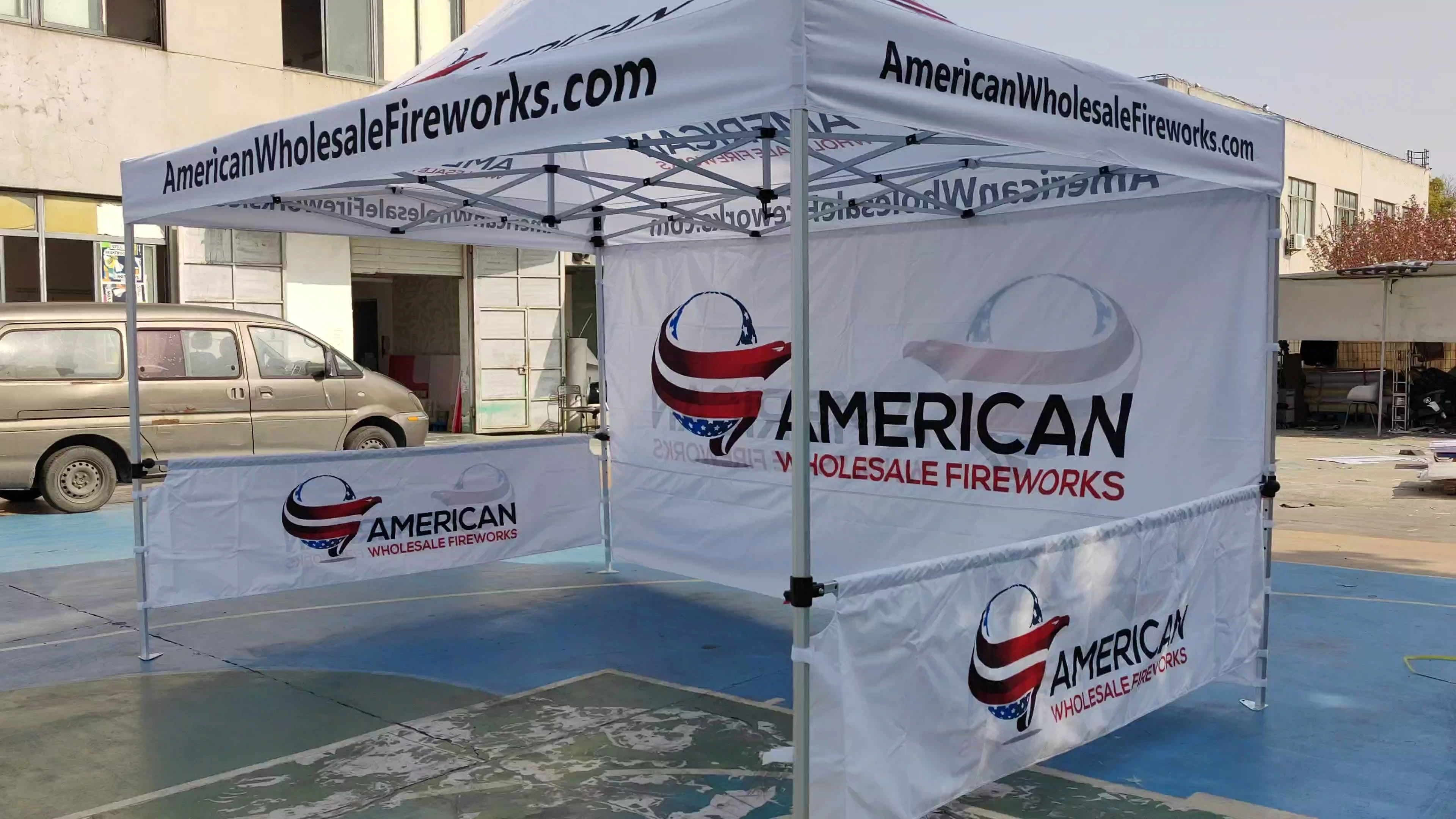 Custom Waterproof Advertising Display Tent for Wholesale Market Trade Show 1