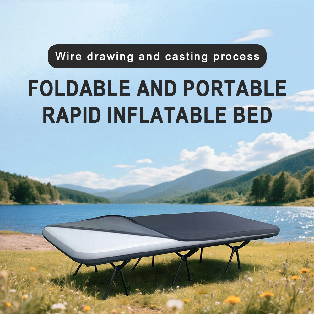 Beidou outdoor Modern Portable Outdoor Folding Cot Double Layer Oxford Mattress for Adults' Travel & Camping 1