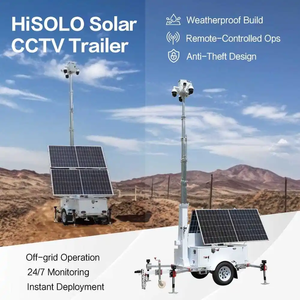 Solar Surveillance Trailer by BIGLUX 6