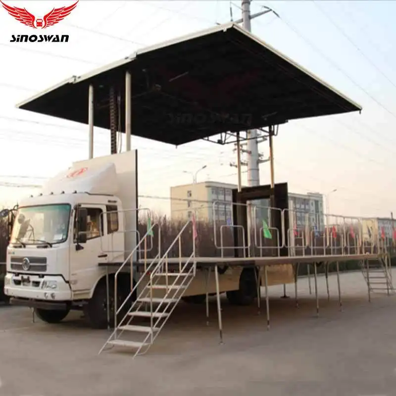Mobile Sound Stage Truck Solutions for Concerts and Music Festivals 2