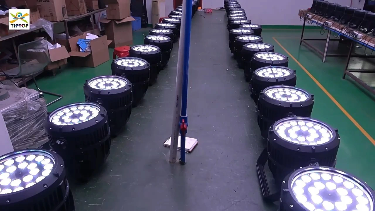 Waterproof LED Par Light 24x18W With DMX512 Controller 1