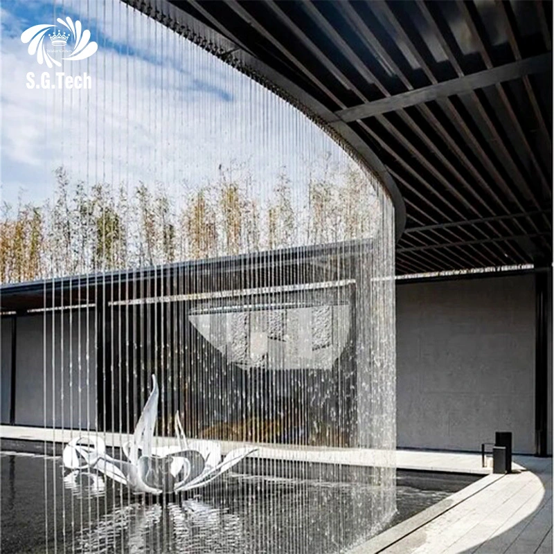 Water Crown High Quality Weather-resistant String Water Curtain for Park Landscape 1