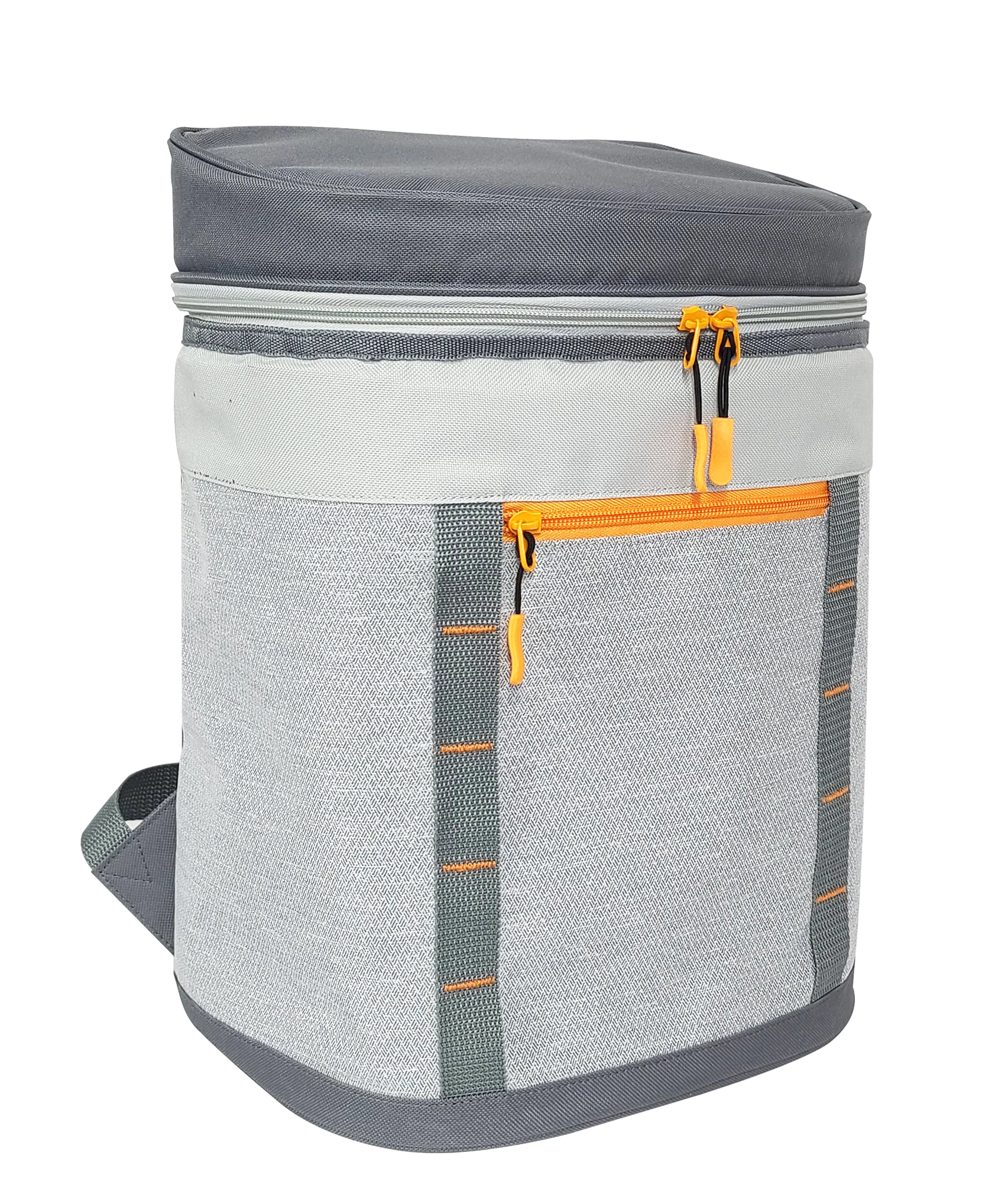 35 Cans Waterproof Cooler Backpack, Soft Insulated Leak Proof Backpack Cooler for Men Women, Large Capacity Ice Chest for Beach, Hiking, Camping, Travel, Outdoor, Grey 1