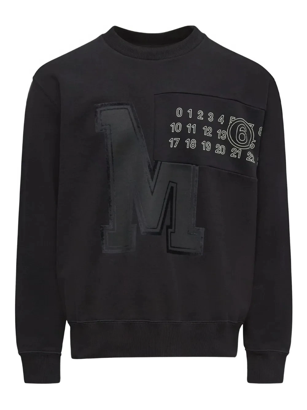 Custom Clothing Manufacturer Digital Printing Graphic Crewneck  Panelled 290g Cotton Streetwear-CNSS003 1