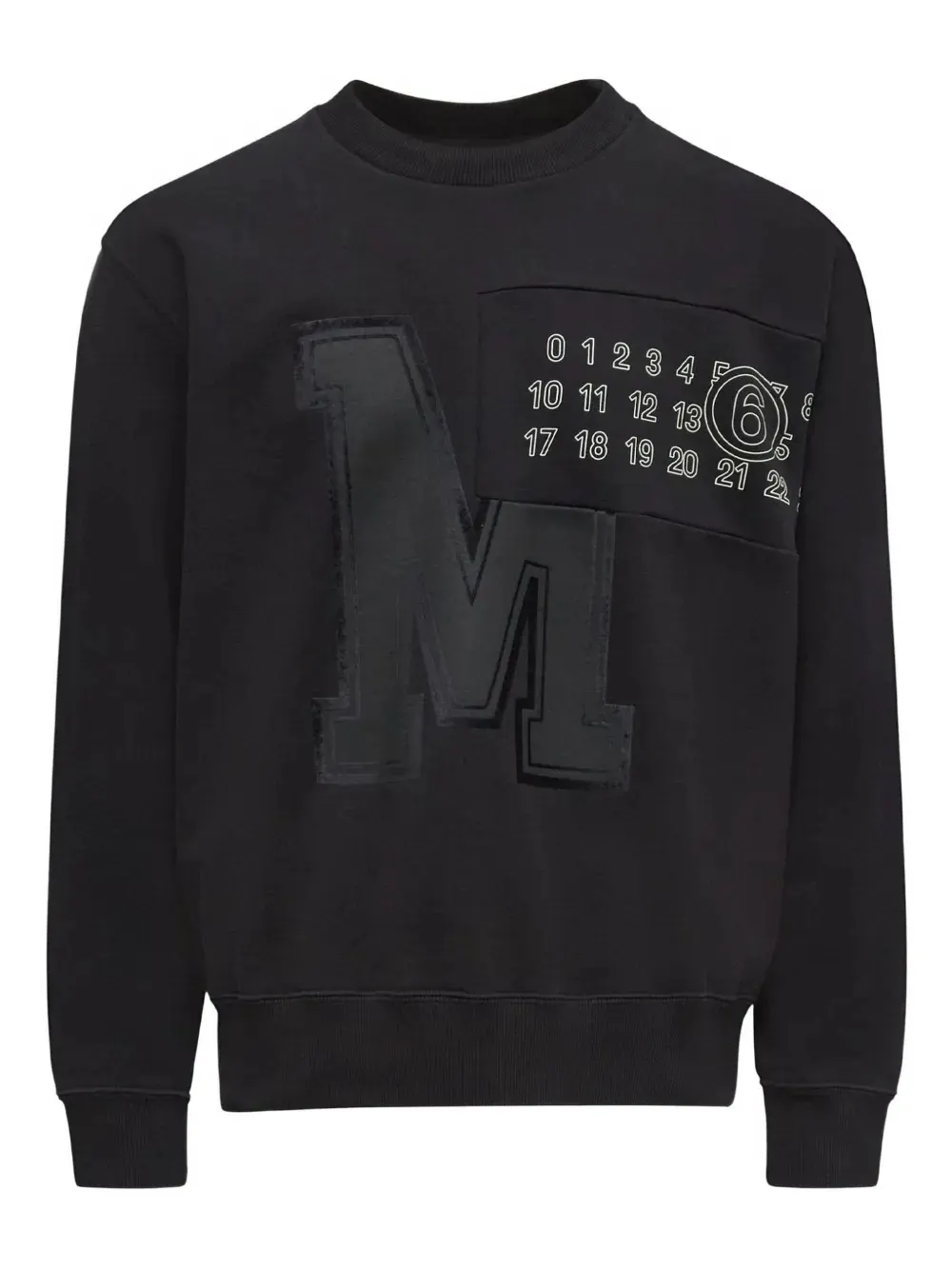 訂製服裝製造商數位印花圖案圓領拼接290克純棉街頭服飾-CNSS003 1