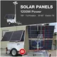 Portable Solar Generator Trailer by BIGLUX 7