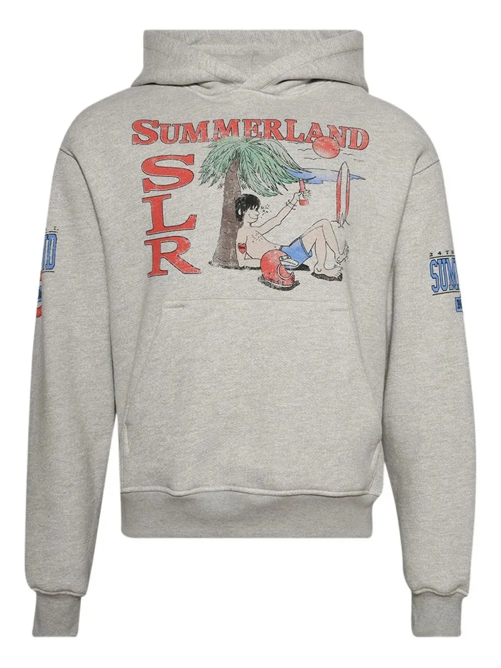 訂製服裝製造商數位印花圖案420克純棉連帽衫 1