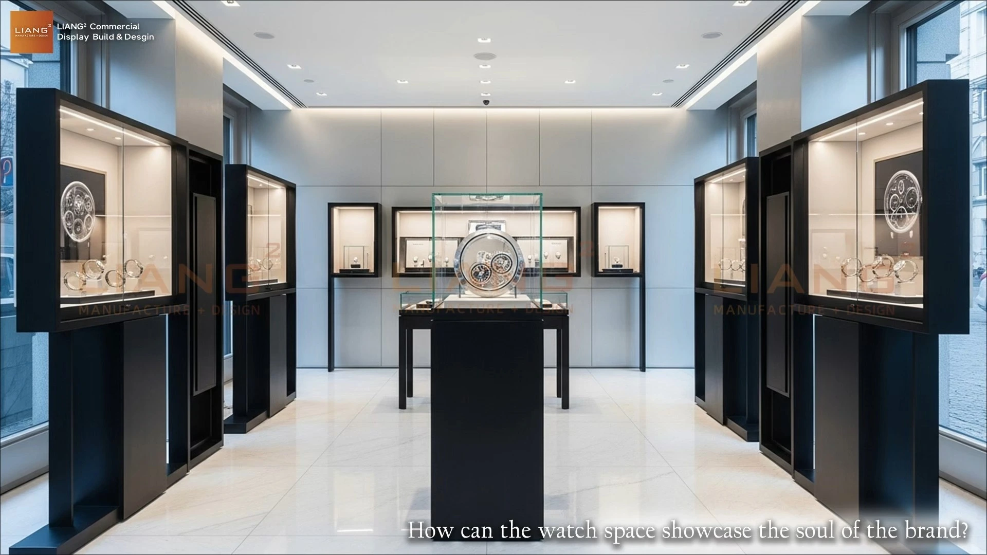How can the watch space showcase the soul of the brand? 1
