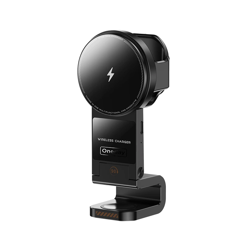 DQ09 Audrey 3 in 1 15W  Stand Wireless charger 1