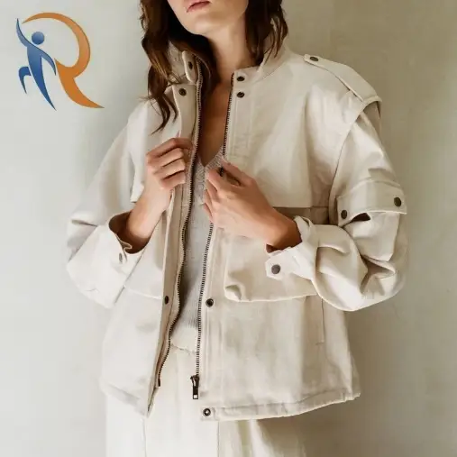 High-Quality Utility Jacket for Industrial Workwear 1