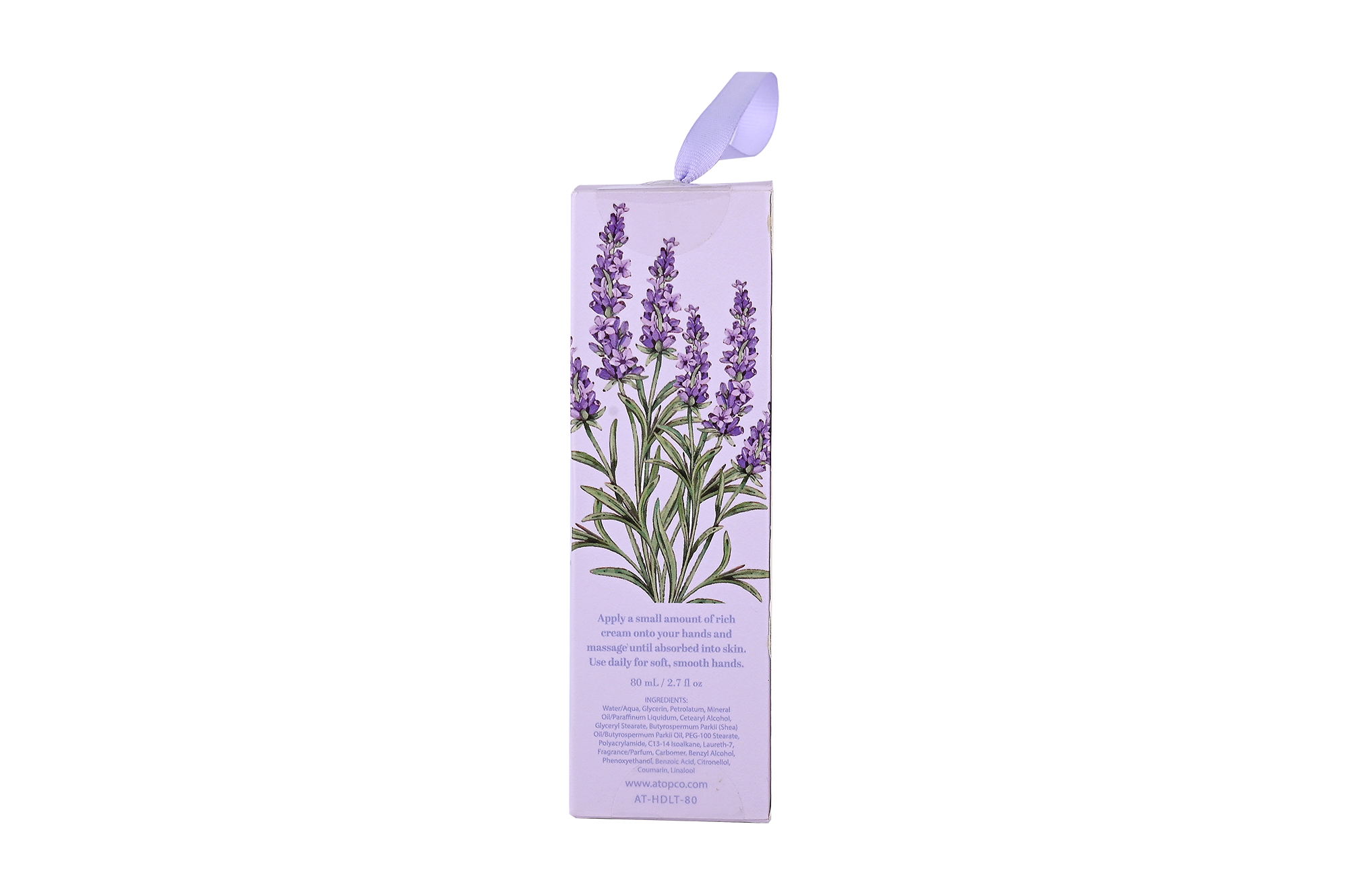 Travel Size Lavender Moisturizing Lavender Hand Cream for Outdoor Hand Care - Lily Bath 3