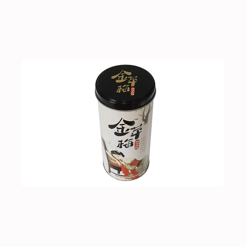 Venta al por mayor de envases redondos de té de hojalata - Latas de té vacías (Impresión personalizada) 1