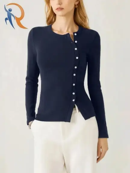 ProWarm Asymmetrical Placket Top 1