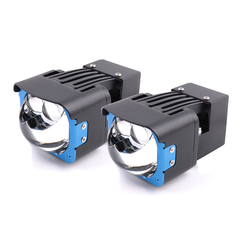 Dual Lens 1.5 Inch Matrix Led Projector Headlight Lens 55W Super Brigh High Low Beam Laser Matrix Led Projector Lens 6