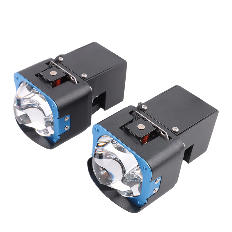 Dual Lens 1.5 Inch Matrix Led Projector Headlight Lens 55W Super Brigh High Low Beam Laser Matrix Led Projector Lens 2