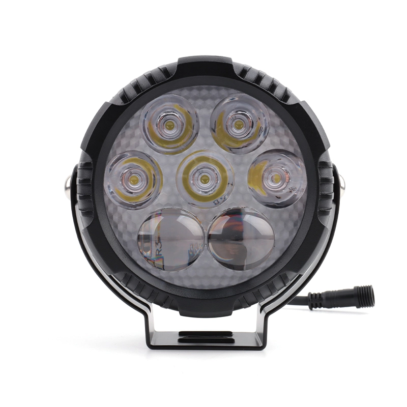 200W 13000LM 7 Lens Motorcycle Auxiliary Lighting System Motorcycle LED Light Vehicle Spotlight Headlight 1