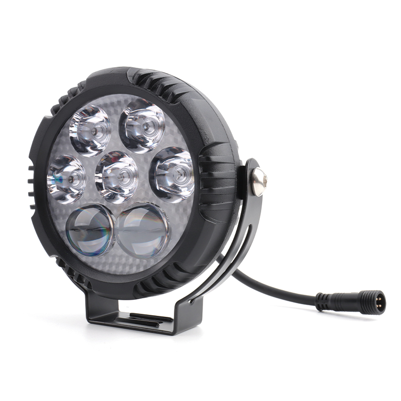 200W 13000LM 7 Lens Motorcycle Auxiliary Lighting System Motorcycle LED Light Vehicle Spotlight Headlight 5