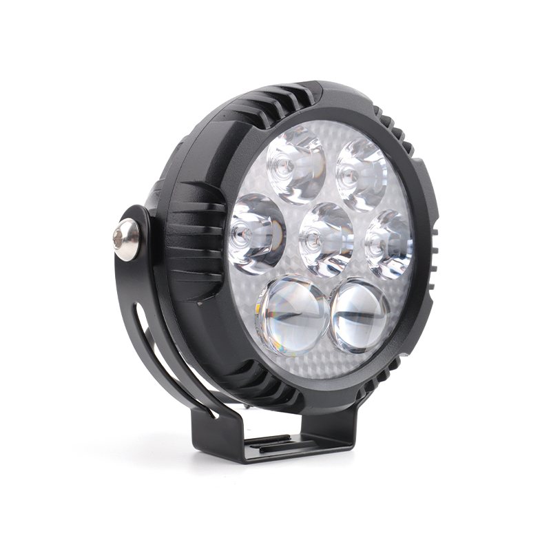 200W 13000LM 7 Lens Motorcycle Auxiliary Lighting System Motorcycle LED Light Vehicle Spotlight Headlight 2
