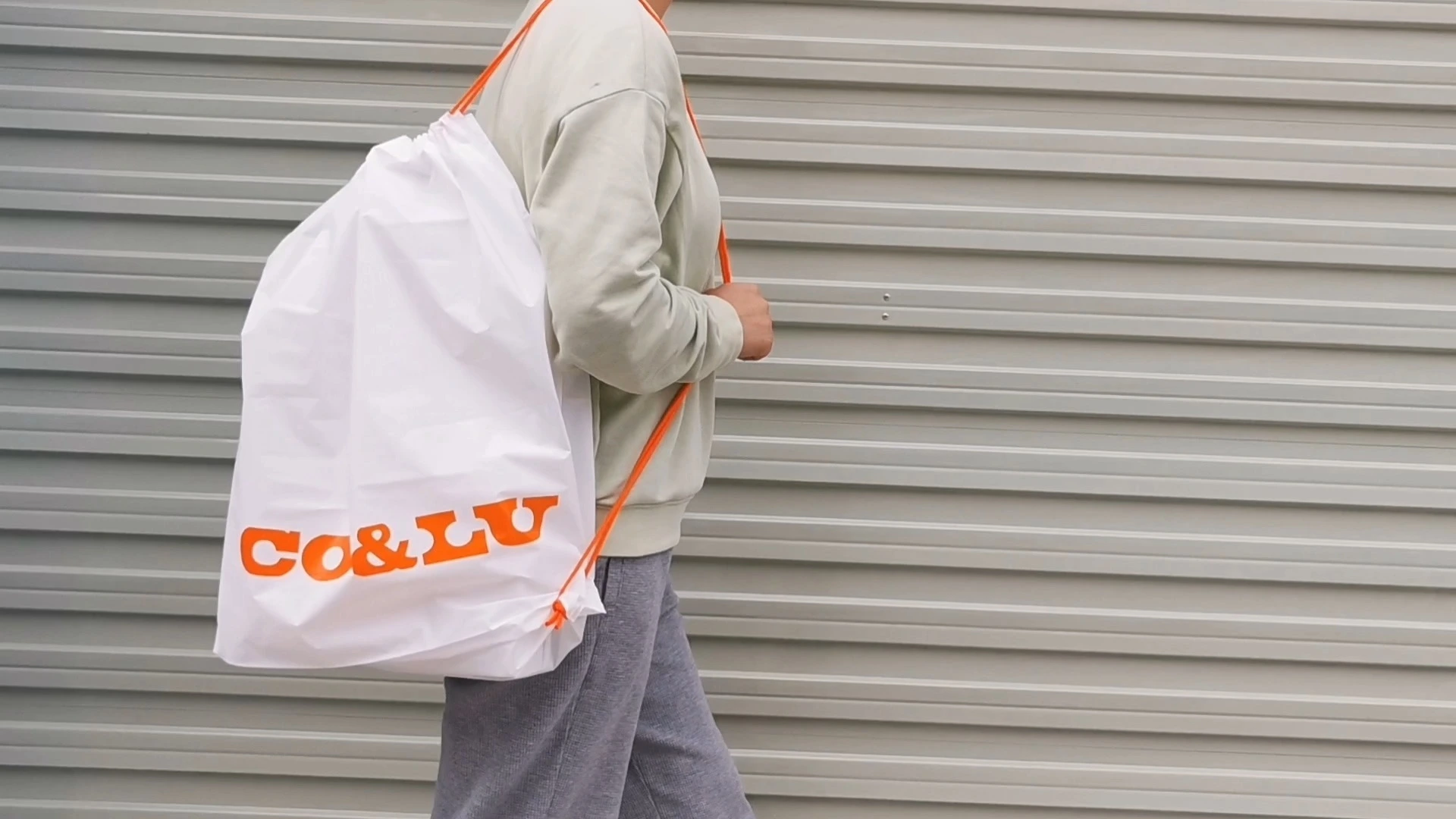 рюкзак со шнурком, спортивный инвентарь, акция для марафона, пластик, пластиковый пакет 1