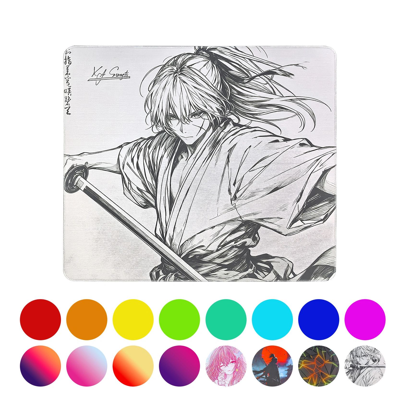 Raiden Gaming Mouse Pad - Unrivaled Silk-Speed Experience 1