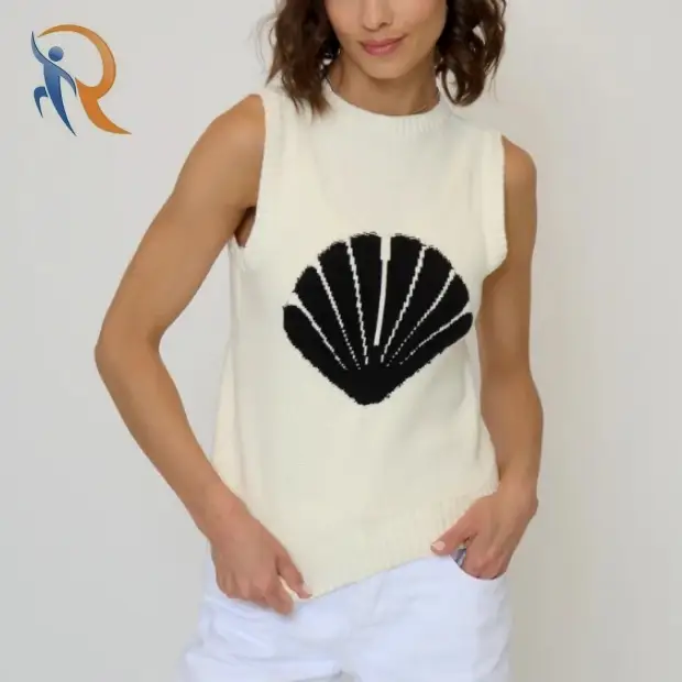 EVIE SHELL PRINT TANK 1