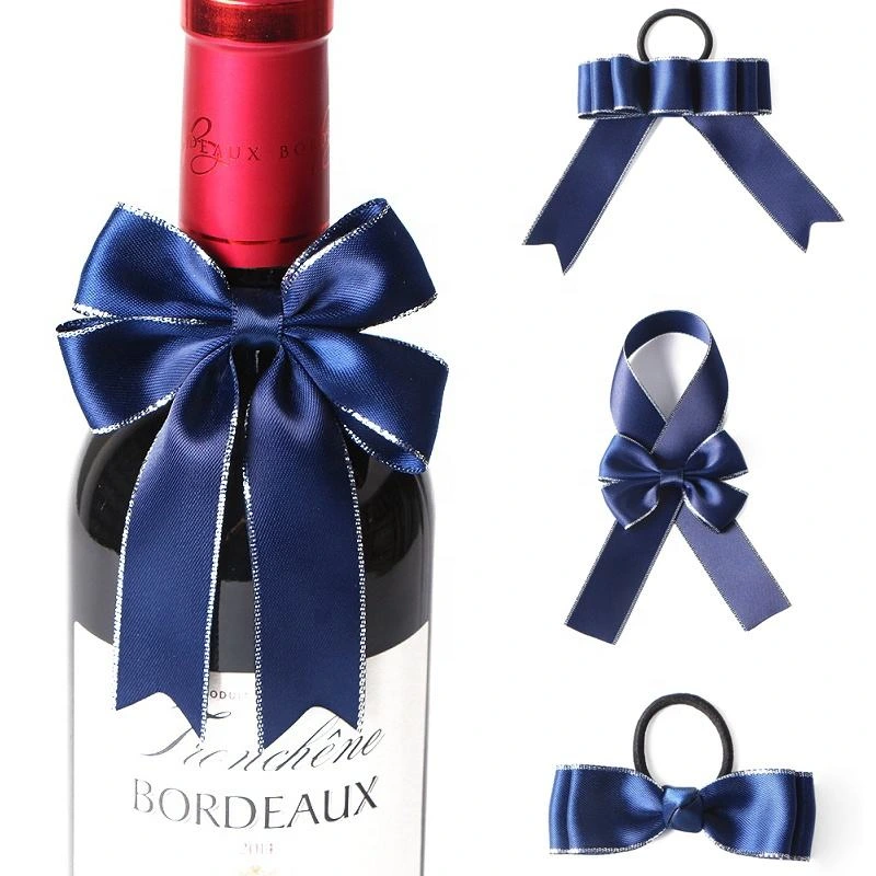 Elegant Satin Wine Bottle Bows: Elevate Your Brand & Gifting Experience 1