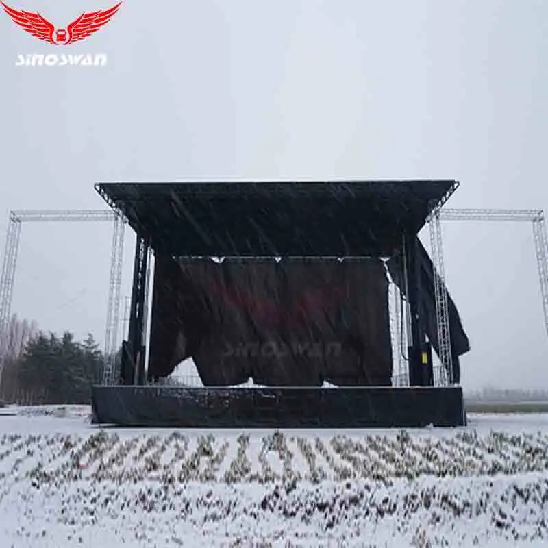 ST170PRO LUXURY — Premium All-in-One Mobile Stage for Grand Outdoor Events 1