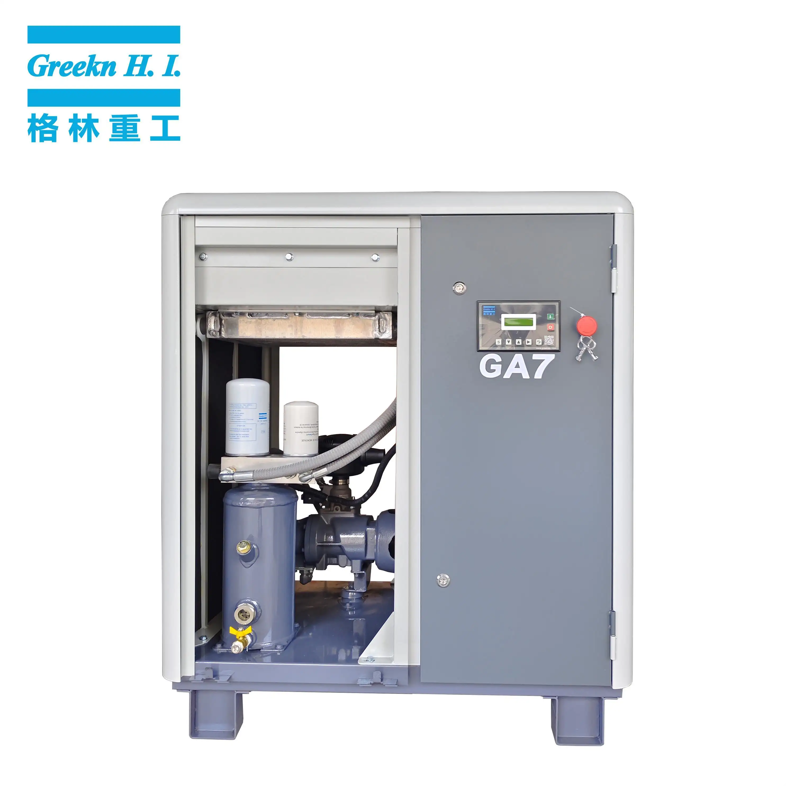 Best Screw Compressors Products Wholesale - Greeknhi Screw Air Compressor 5