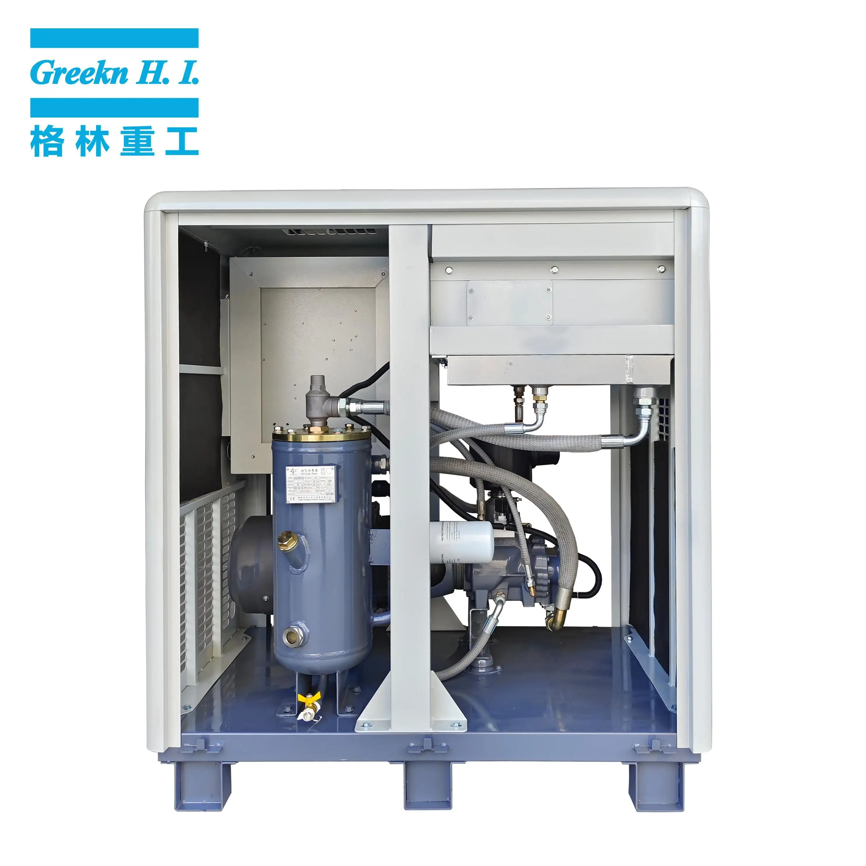 Air Screw Compressor Fixed Speed Rotary Screw Air Compressor Wholesale - Greeknhi Screw Air Compressor 4