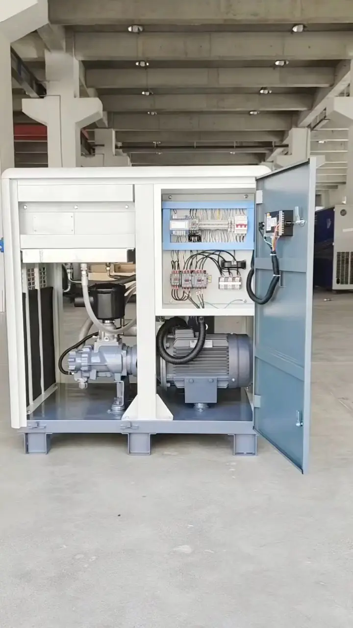 Greekn HI GA11 11kW 15HP Oil Injected Rotary Screw Air Compressor 1