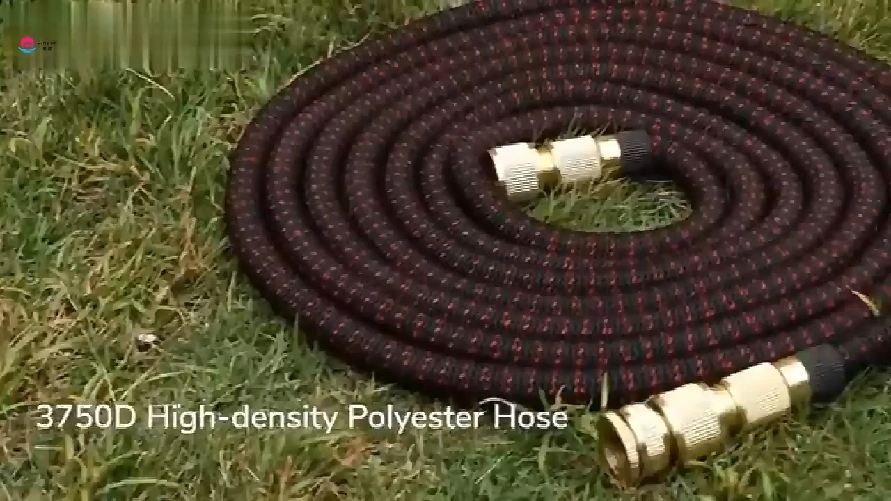 Hochwertiger, flexibler und dehnbarer Gartenschlauch für die Bewässerung von Feldern und die Autowäsche. 1