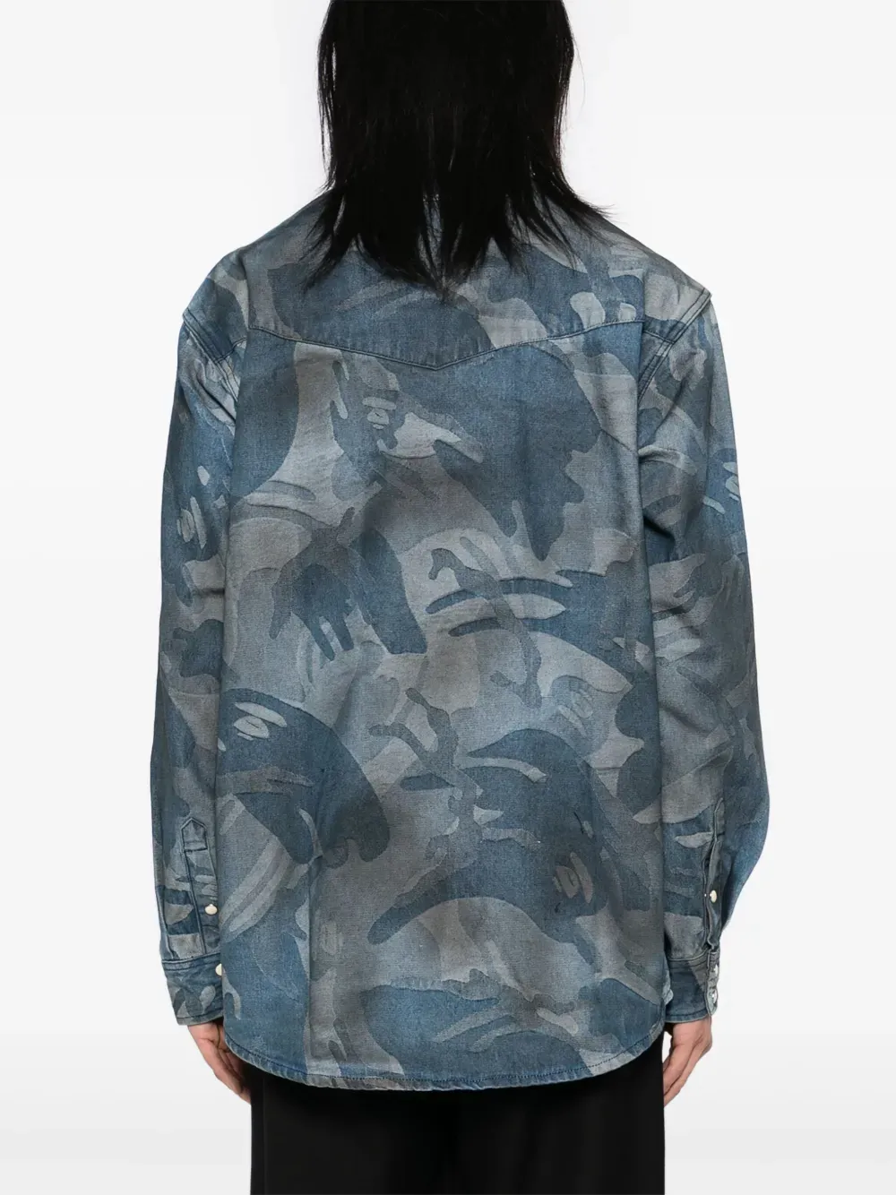 Custom Black T Shirt​ Camo T-Shirt Wholesale - UNIT-100 4