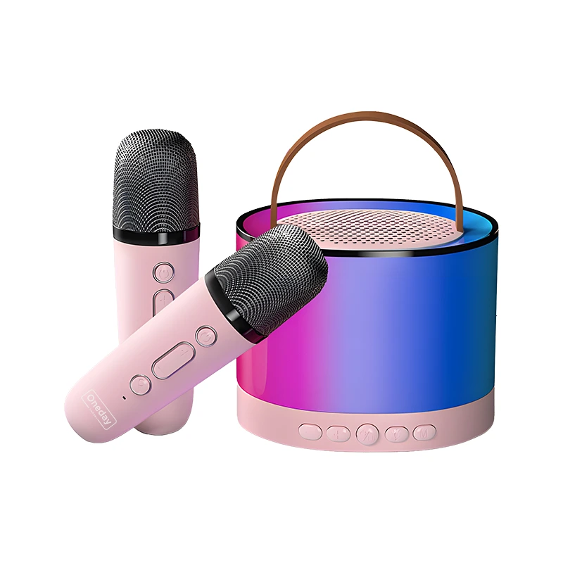 AE04 Multi-colour light LED Bluetooth speaker with Microphone 1