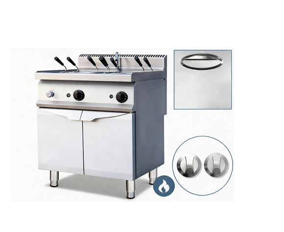 Kaesid Gas Pasta Cooker | Commercial Stainless Steel with Swivel Faucet 1