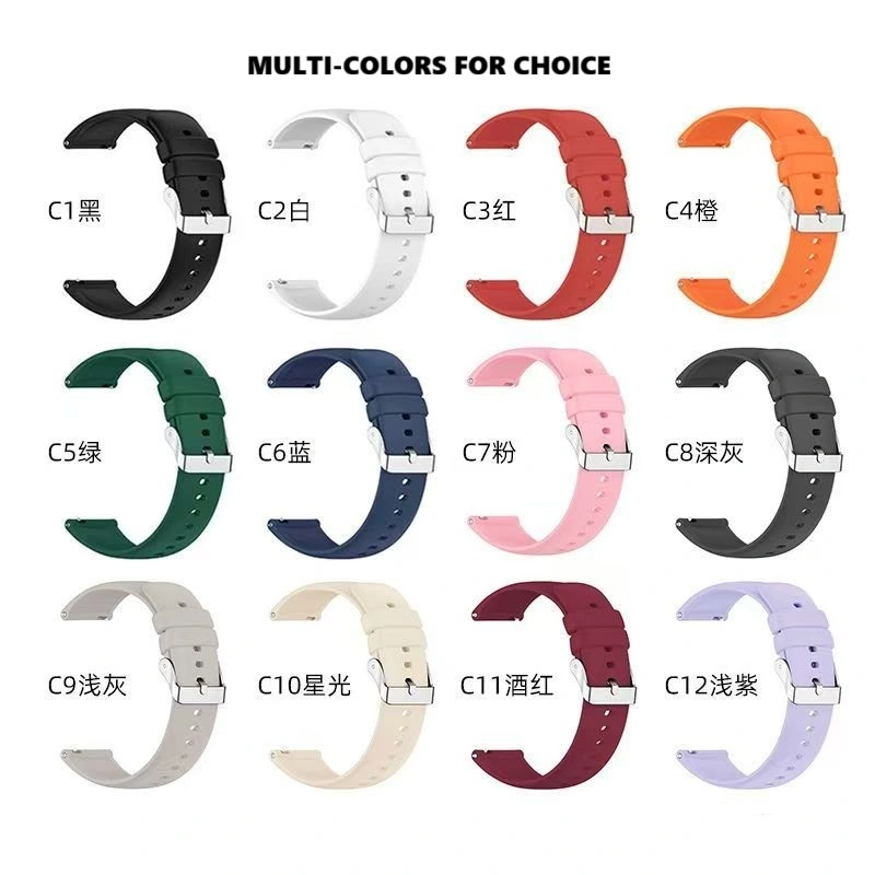 Silicone Watch Bands - Soft Silicone Quick Release Watch Bands 1
