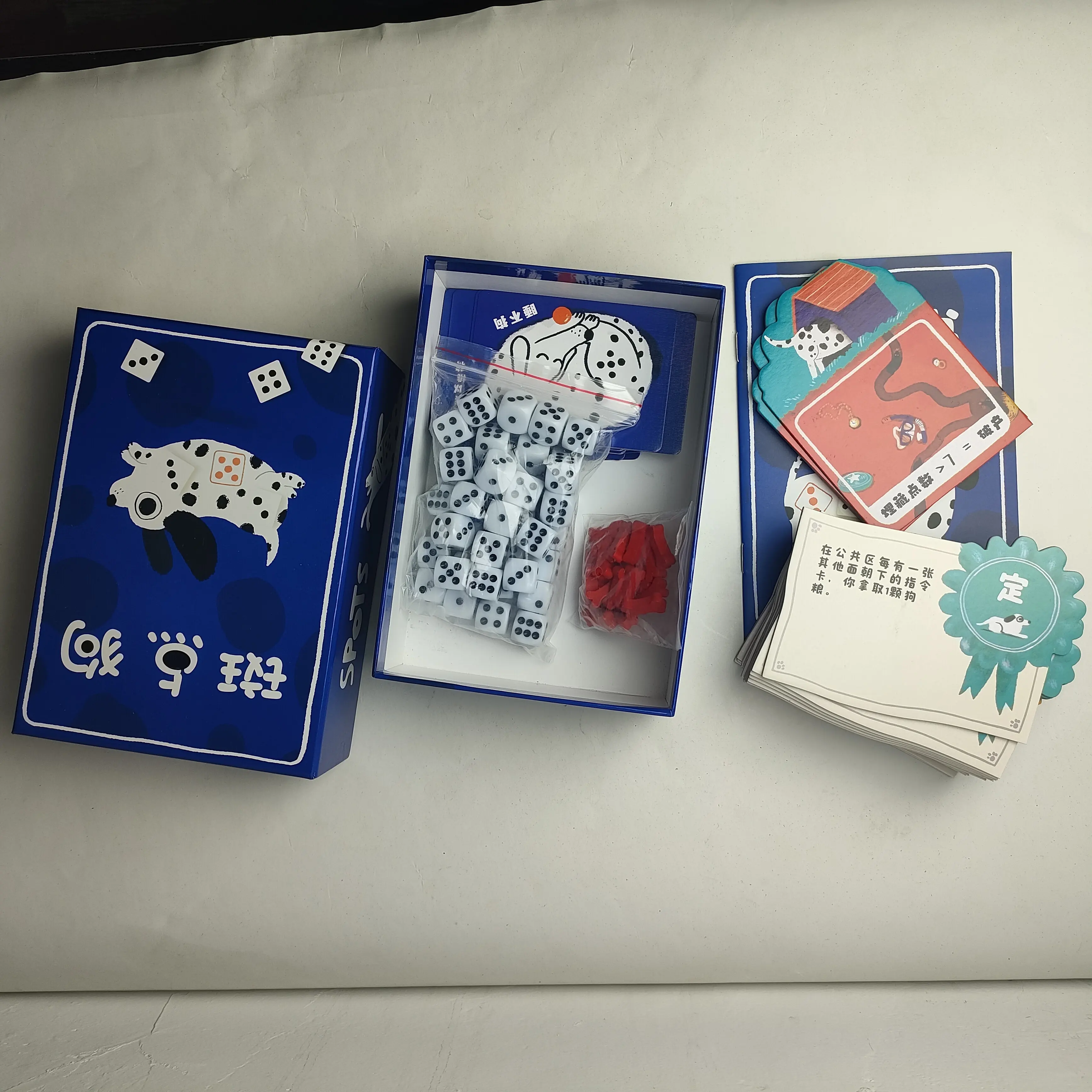 Dalmatian Spots Board Game - Family-Friendly Kids’ Educational Dice & Card Game 1