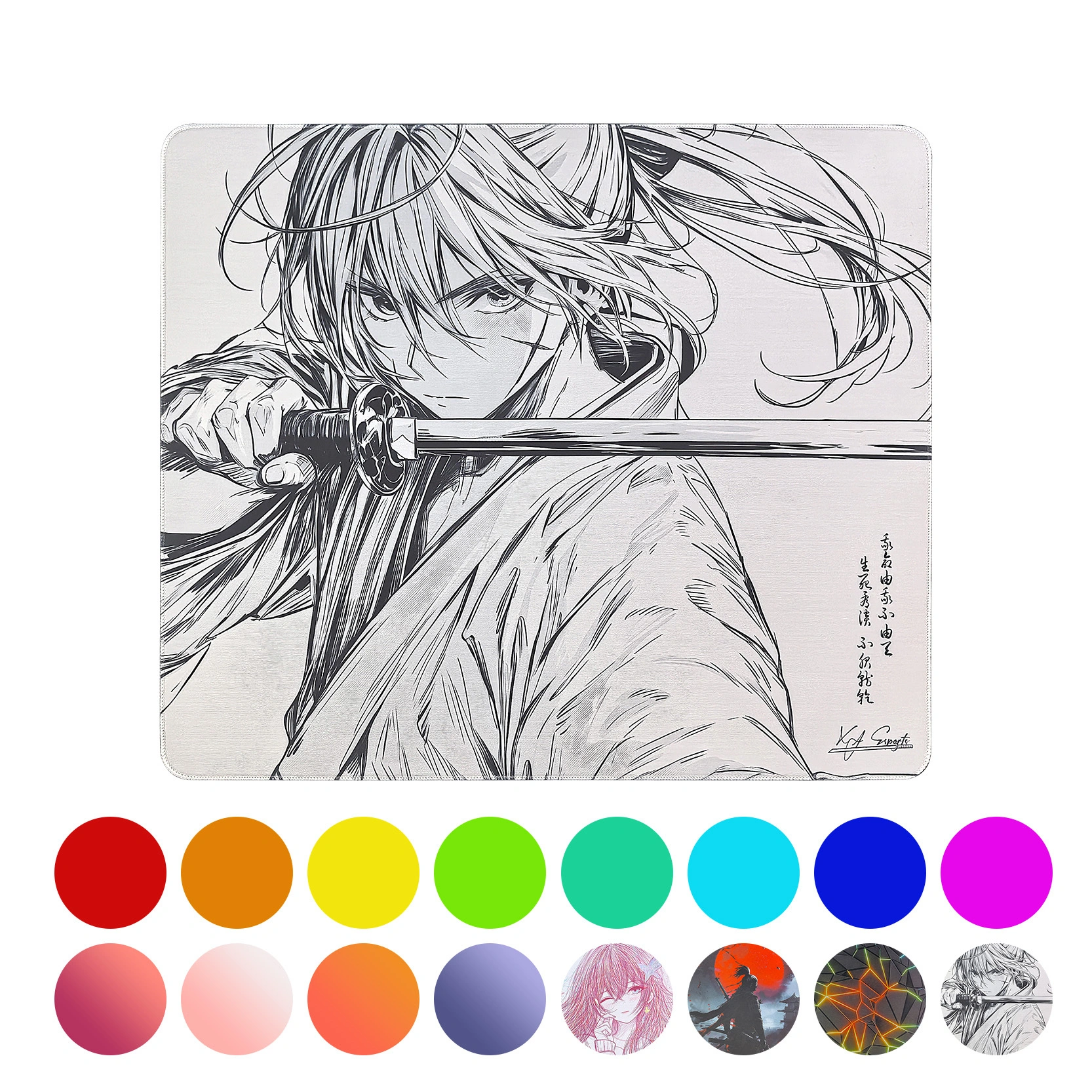 Raiden Gaming Mouse Pad - Unrivaled Silk-Speed Experience. 1