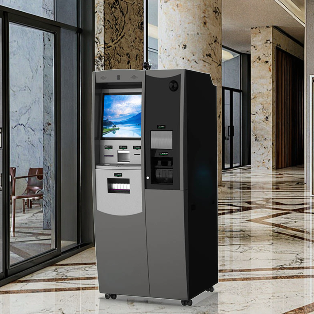革新移动金融体验：支持8种不同货币的双向加密货币兑换ATM | 鸿州自助服务终端