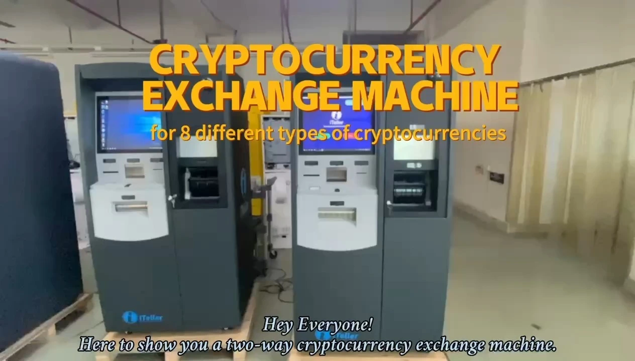 Revolutionize Finance On-the-Go: Two-Way Crypto Exchange ATM for 8 8ifferent Currencies 1