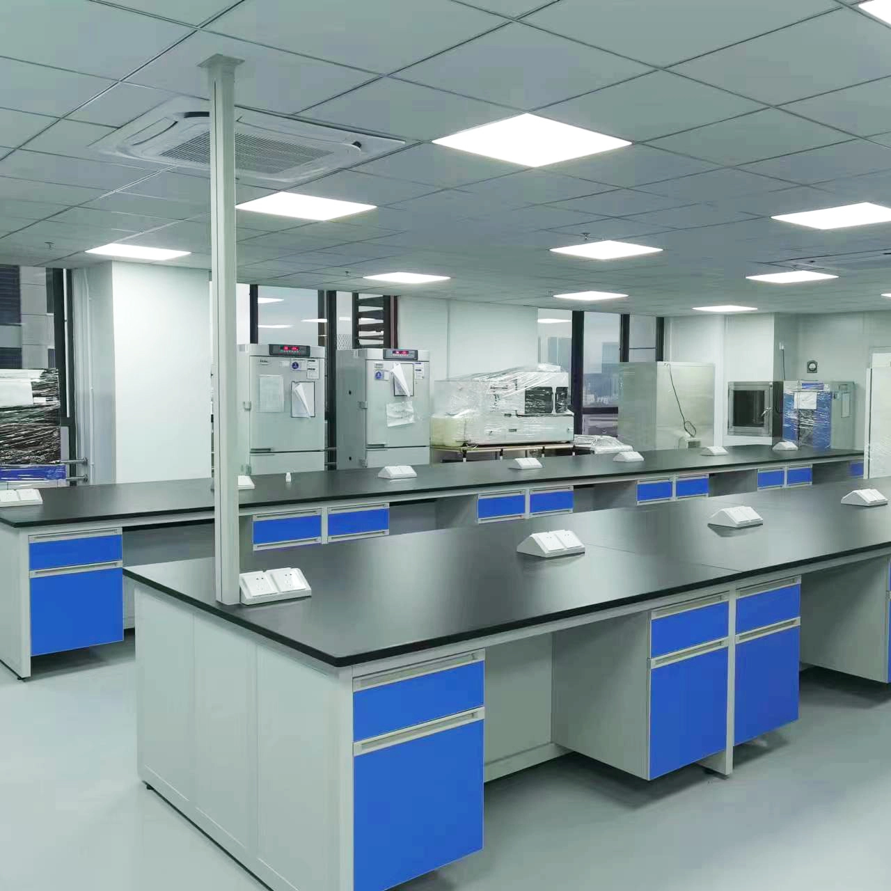 Laboratory Work Bench Steel wood experimental platform 1