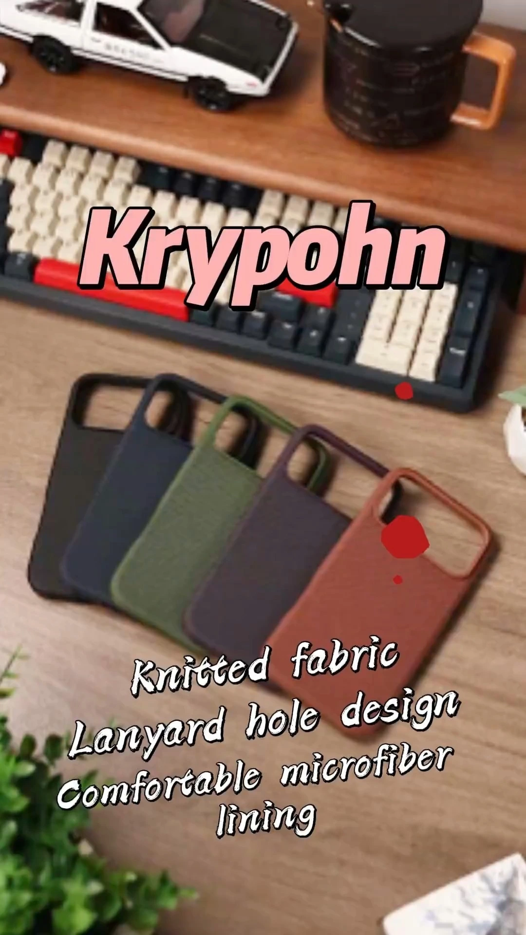 Original Woven Fabric Leather Case for iPhone 17 Pro max 1