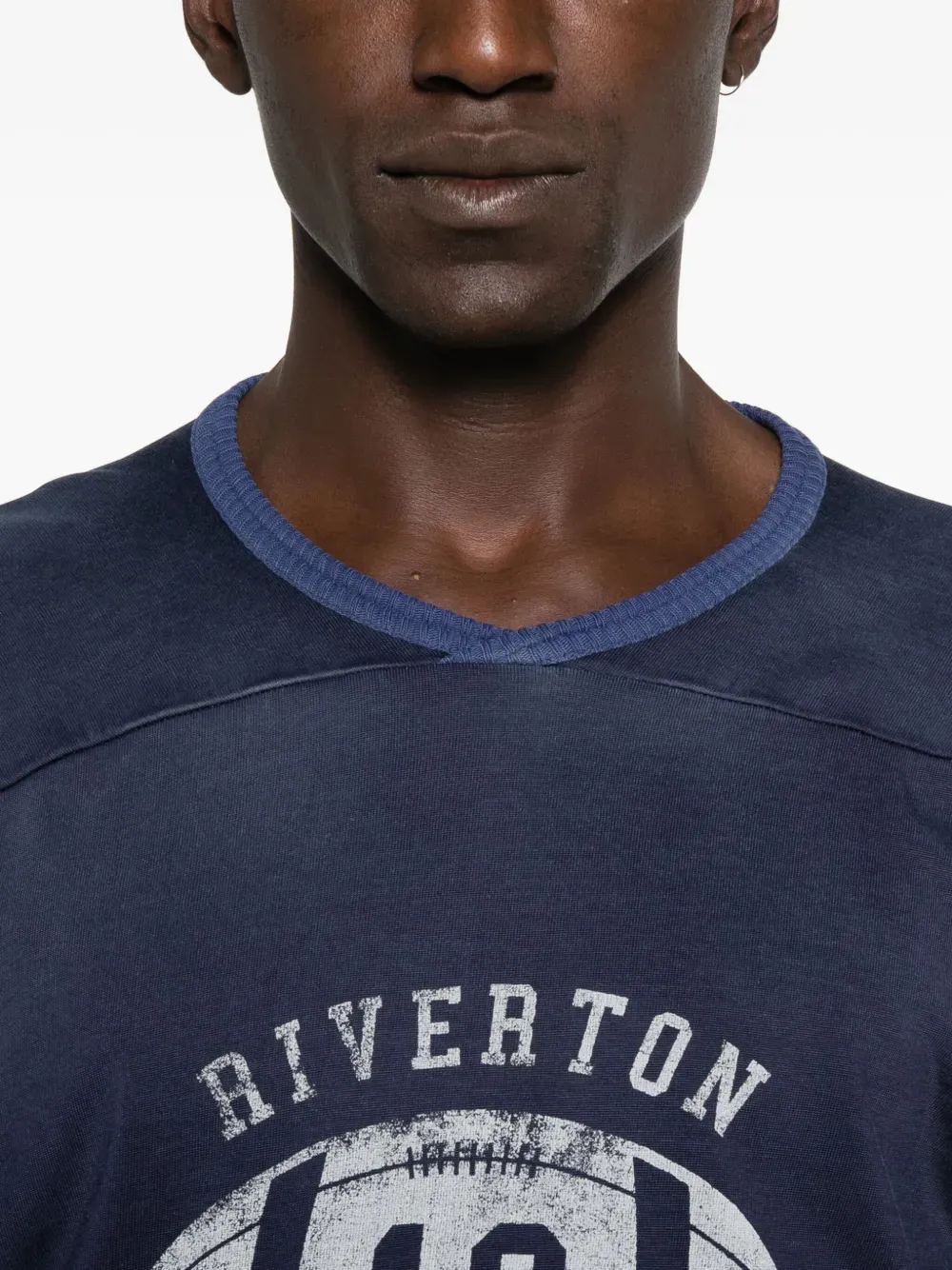 Custom Apparel T Shirts​ V-Neck T-Shirt Wholesale - UNIT-100 2